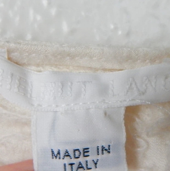 Helmut Lang Vintage Distressed Silk Pencil Skirt - Picture 3 of 5